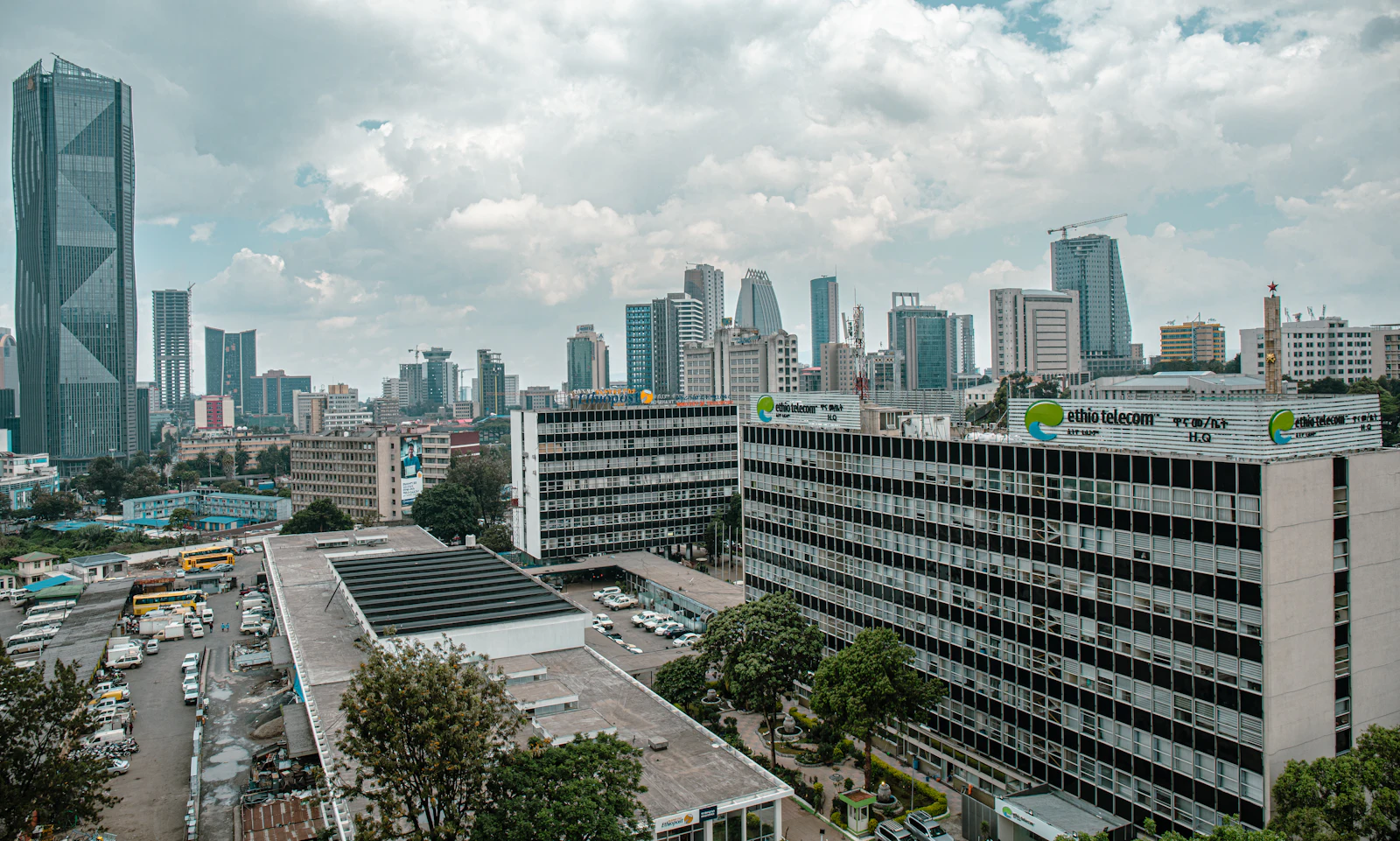 Addis Ababa skyline, Ethiopia